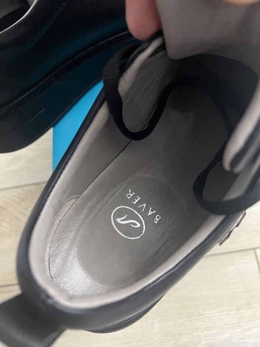 Кожаные ботинки 38