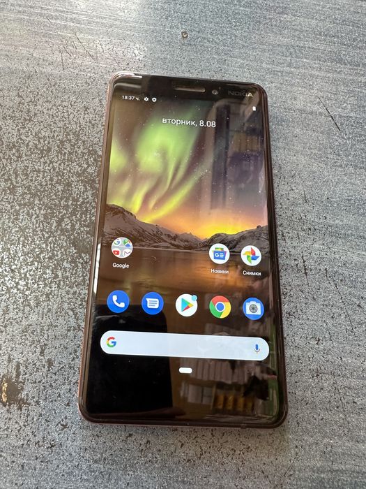 Nokia 6.1 3/32gb отлични, android