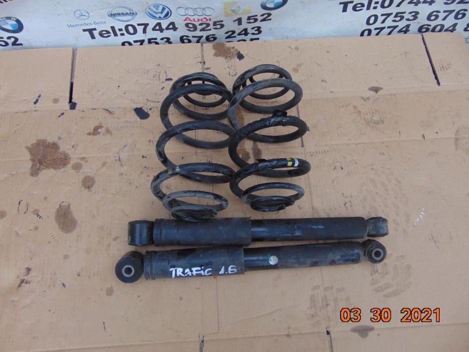 Arcuri spate Renault Trafic 2014-2021 Opel Vivaro telescoape spate dez