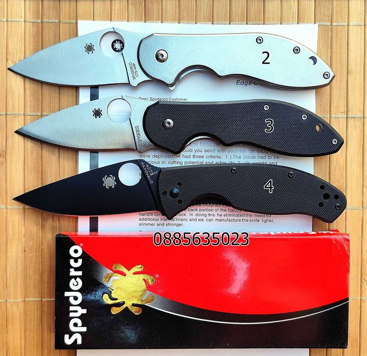 Сгъваем нож Spyderco Domino C172