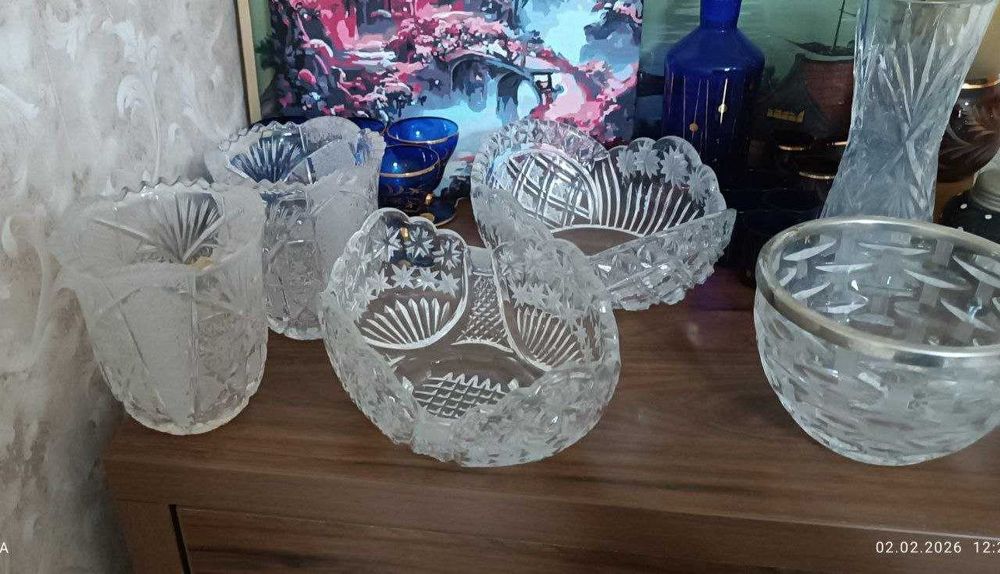 Хрустальная посуда