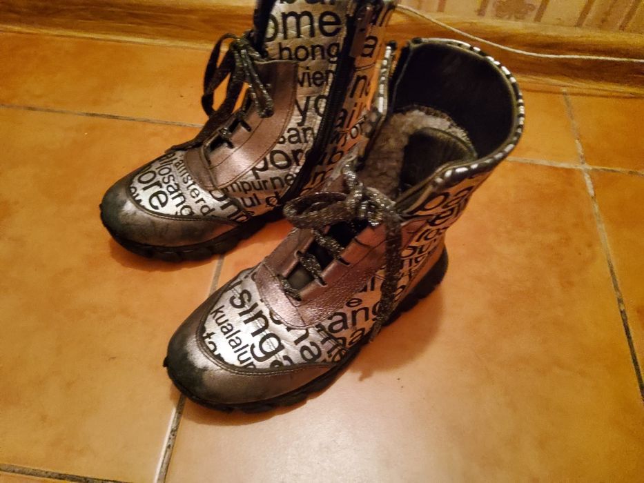 Сапоги на девочку