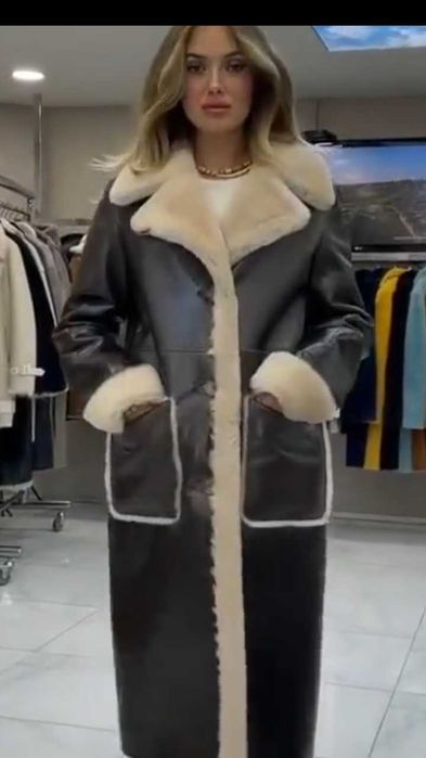 Дубленка зимняя 44 размера