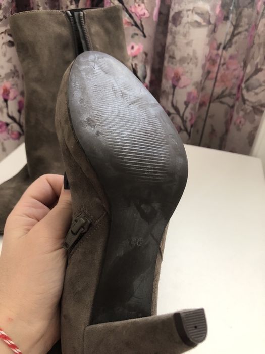 Botine piele naturala All Shoes 40