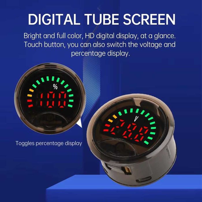 Волтметър - тестер за капацитет с висока прецизност DC7-100V