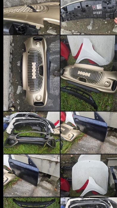 Голям избор от брони фарове решетки огледала радар модоли камери