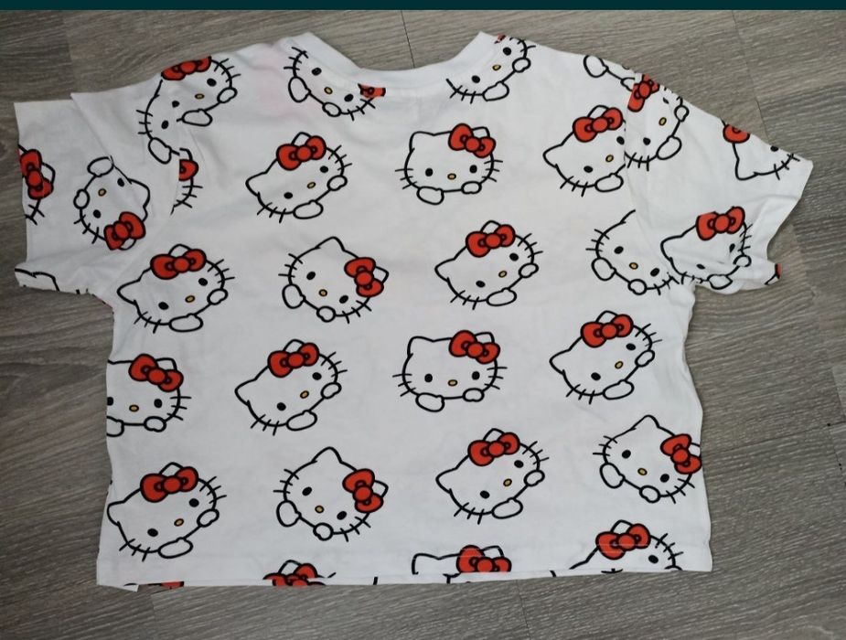 Tricou fete bumbac Hello kitty