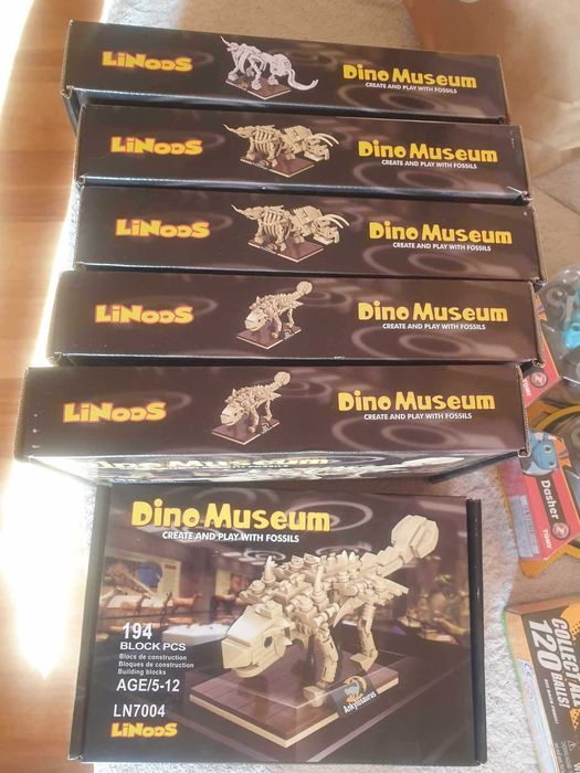 Jucarii pentru copii DaGeDar Dasher Linoos Jurassic Dinosaur Museum
