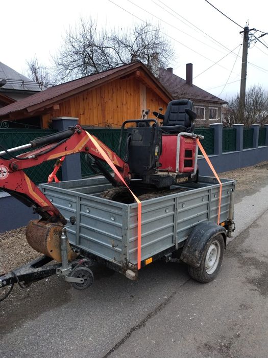 Vând miniescavator Eurodic 620 Kg. Motor Yalmar. Mai multe informații