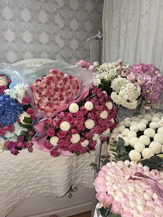 букет цветов свежие