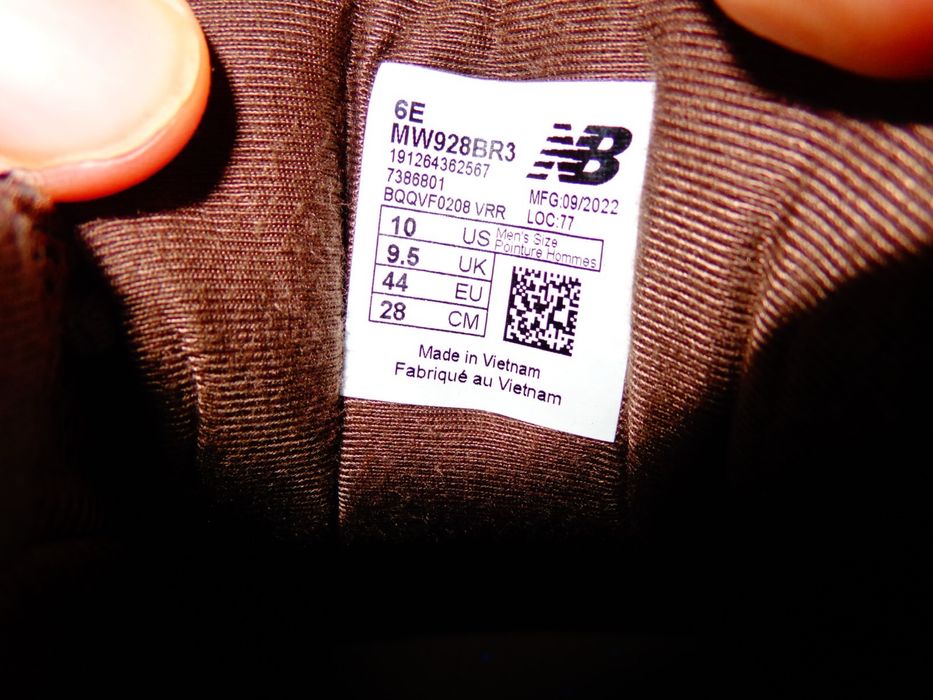 New Balance Men's 928 V3 6E Foarte lati ideal Diabetici Import SUA