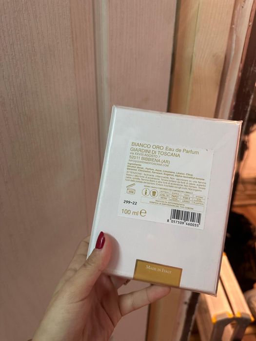 Giardini di toscana -bianco oro