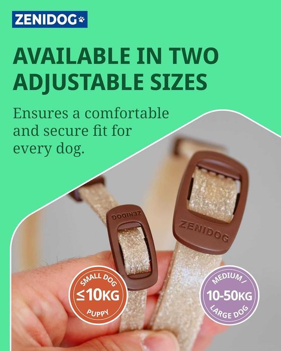 Нашийник Zenidog, Успокояващи феромони, за кучета между 10 кг - 50 кг