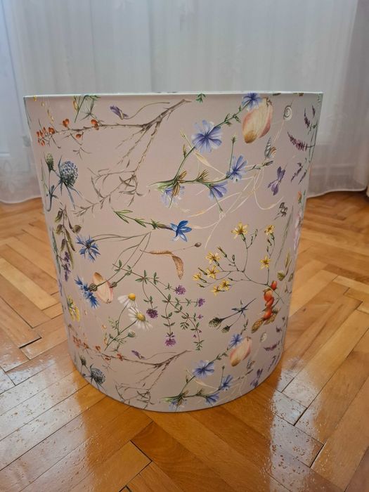 Abajur textil Flowers - NOU!!