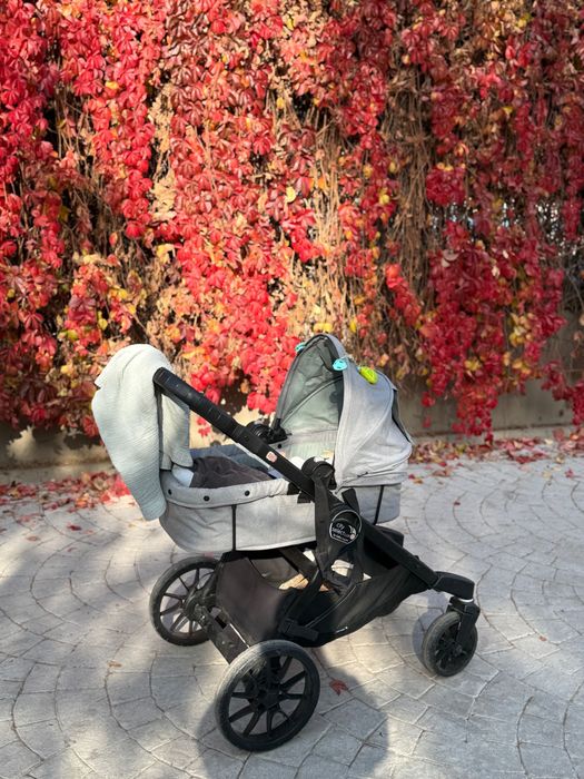 Детская коляска люлька + прогулочный блок babyjogger city select lux