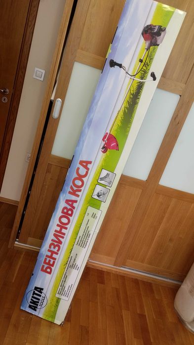 Нова Бензинова коса 2.5 HP със корда и нож