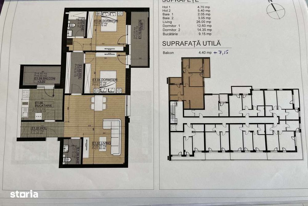 Apartamente 3 Camere de Vânzare SPLAIUL UNIRII,Bloc Nou 2026