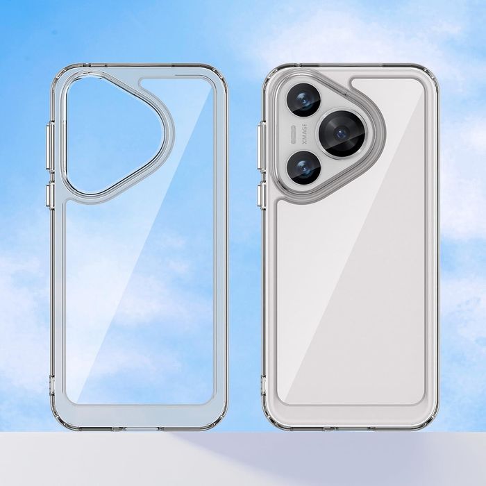 Прозрачен кейс space case за huawei pura 80