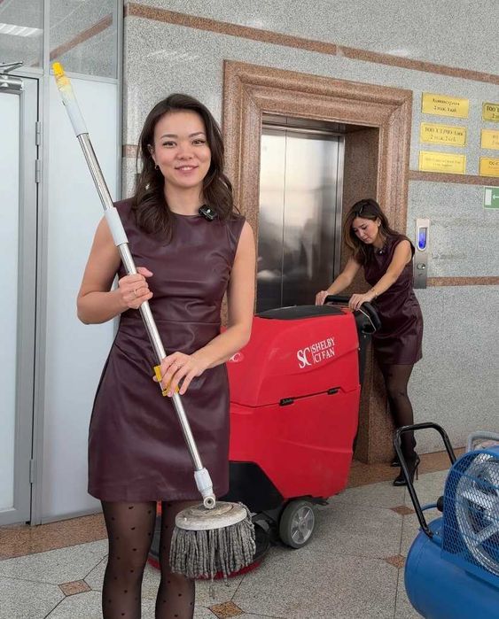 РАССРОЧКА 0-0-24 Поломойка Shelby Clean + щетка и стяжка в ПОДАРОК