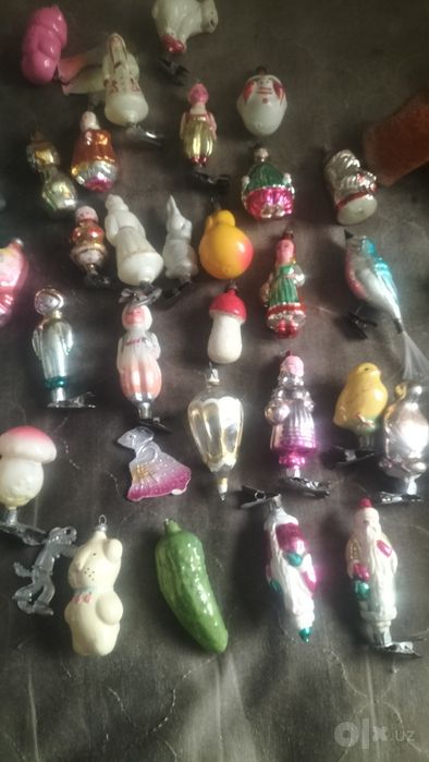 Продаются советские ёлочные игрушки