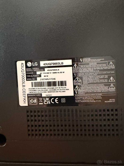 televizor defect