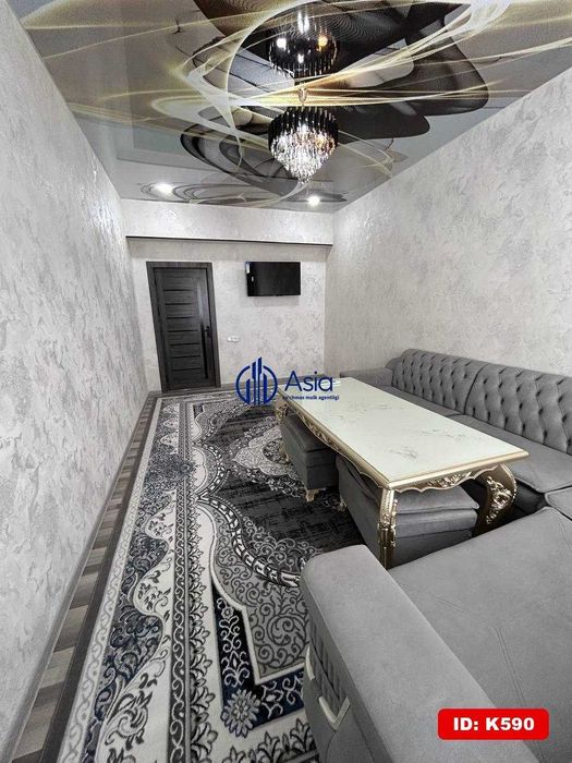 K590 Fayzobod 87m2 3x xonali zamonaviy kvartira sotiladi