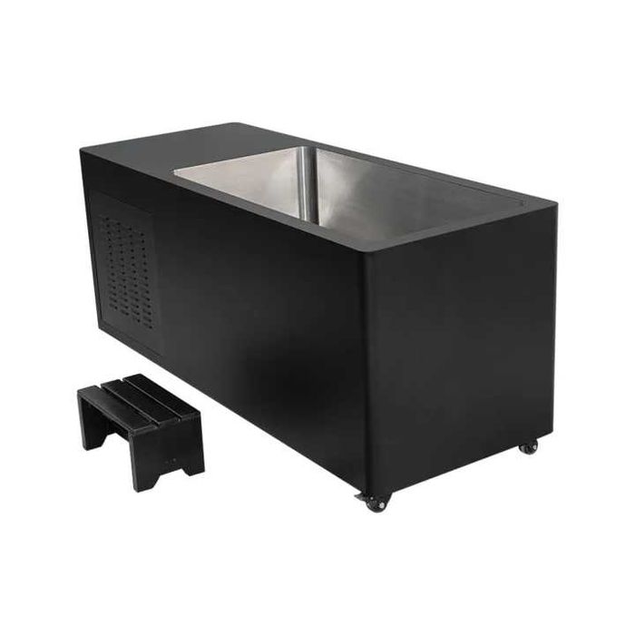 Bazin All-in-One Recuperare Gheață și SPA, Exterior Metal Zincat Mat, Interior Inox 304, Răcire/Încălzire, WIFI, Iluminare LED