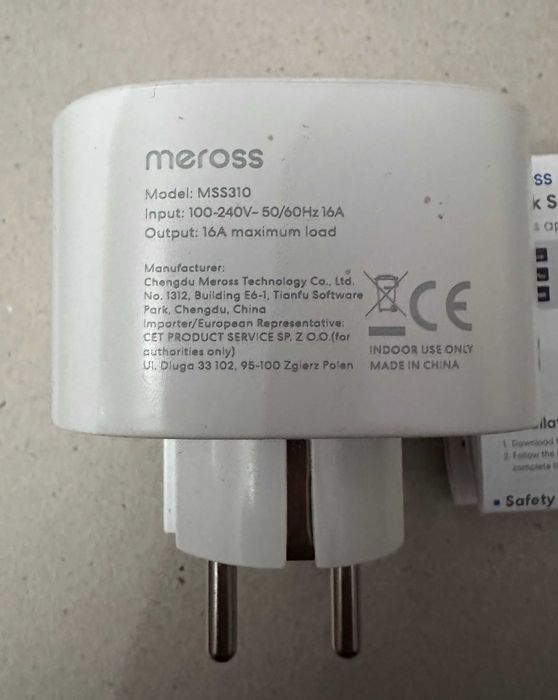 Priza Inteligenta Meross MSS310