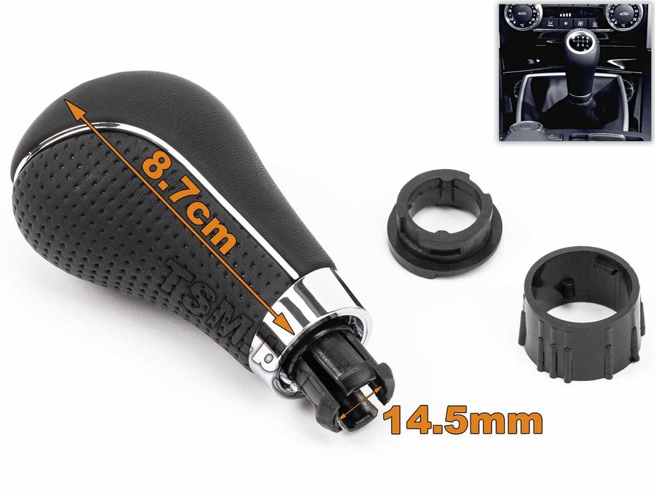 Топка Скоростен Лост за Mercedes W204 W211 W212 GLK Мерцедес Алкантара