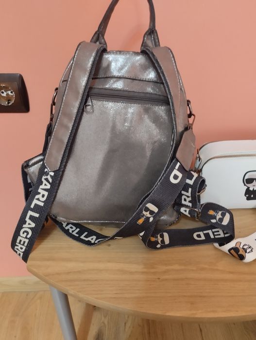 Продавам две ранички и една чанта за през рамо на Karl