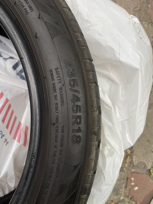 Резина TREANGLE срочно продаю 235/45/18