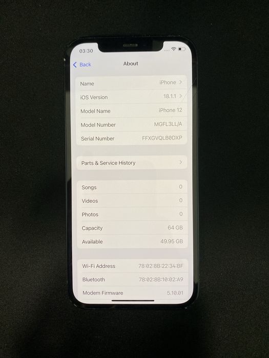 iPhone 12 64GB ID-wmf920