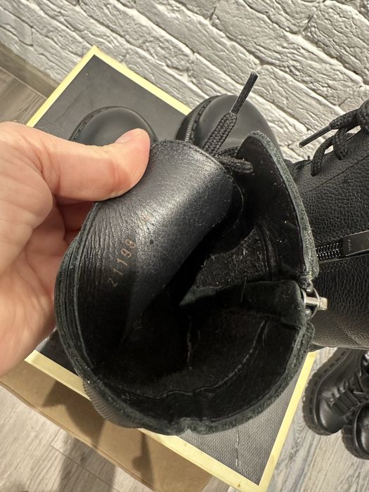 Продам сапоги демисизон кожаные