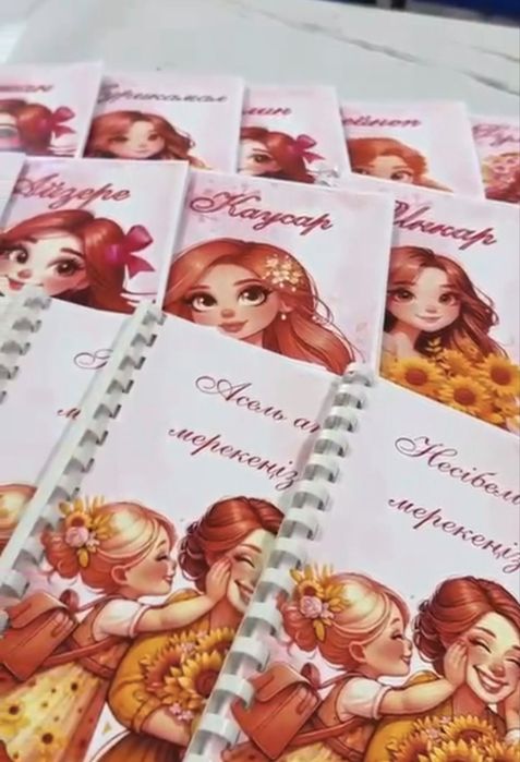 Распечатка фото, переплет, ламинирование, блокнот