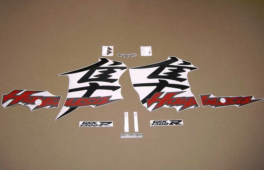 Стикери Сузуки 1340 Hayabusa 2019-2020г лепенки Suzuki Хаябуса графики