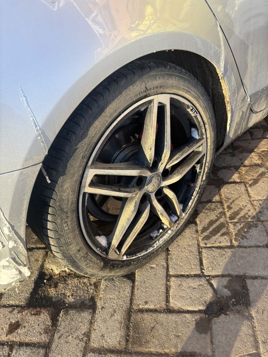 Roti audi vw 245 40 r 18 xl jante genti cu cauciucuri