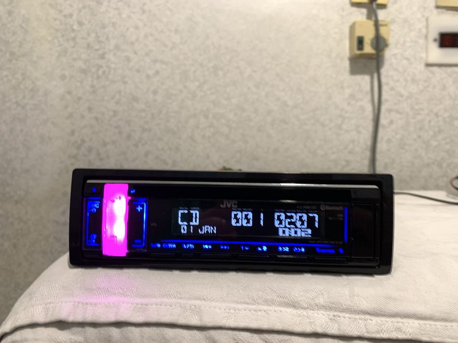 Авто Cd JVC Bluetooth