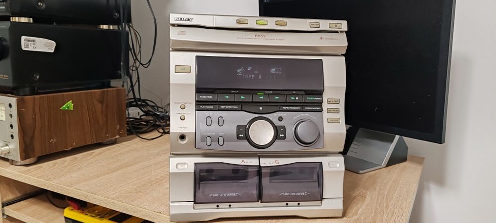 Combina Sony RX 55 ,Kenwood  XD 852