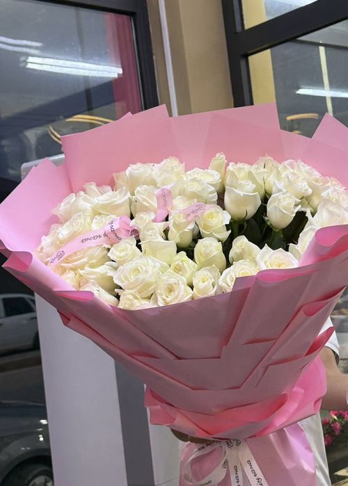 Метровый роза 51 шт шымкент