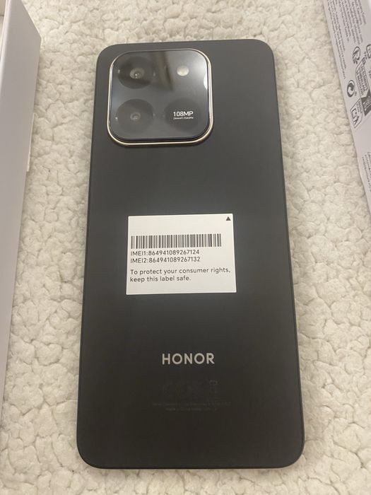 Нов мобилен теоефон HONOR X7 d 256 GB Black