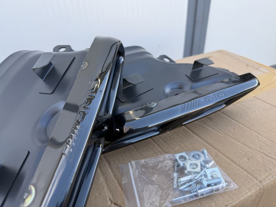 AMG Накрайници Мерцедес 6.3 Черен гланц