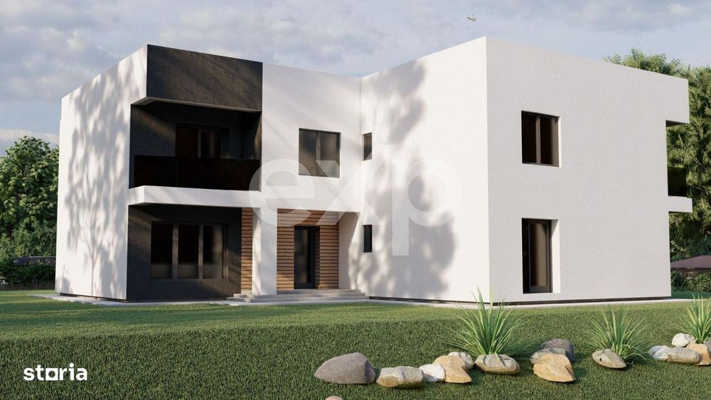 Casa tip triplex de vanzare in Dancu – confort modern, eficienta si