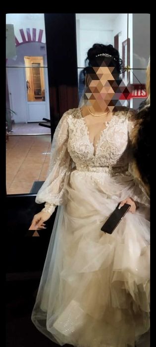 Rochie mireasa mărime xl