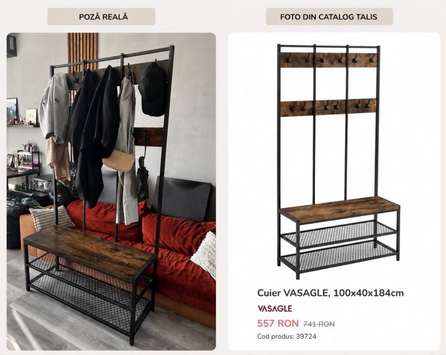 Mobila ikea / jysk / vasagle