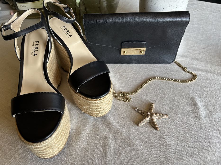 Furla сандали и чанта