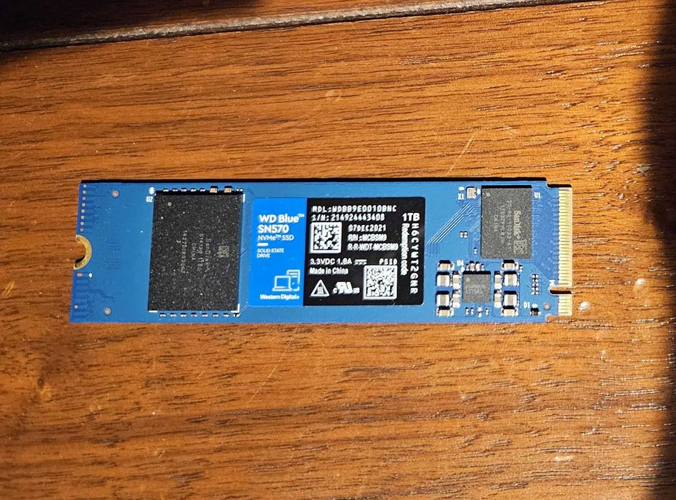 SSD WD Blue SN570, 1TB, NVMe M.2
