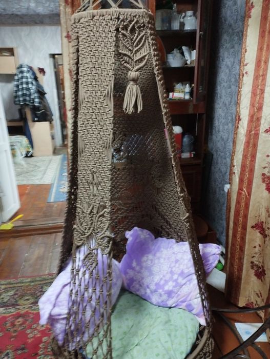 Плетение кресло шатер