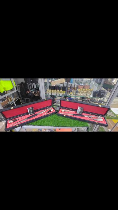 Шашлычные наборы в кейсах и колчанах