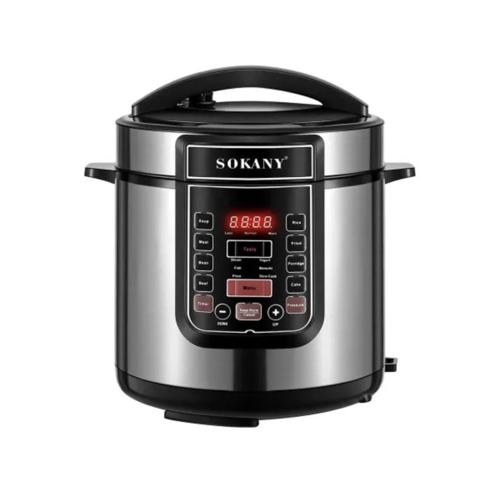 Мултикукър 7 литра с многофункционални режими за готвене 1000W Sokany