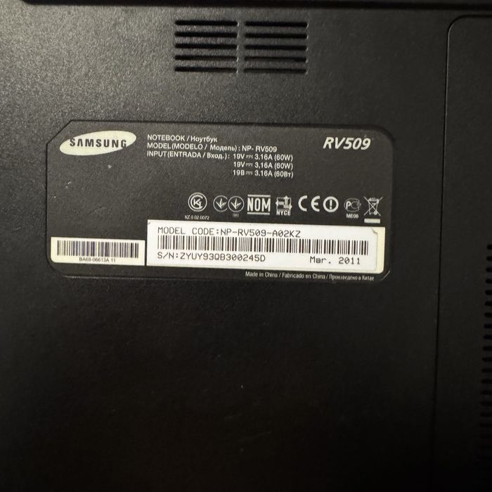 Ноутбук Samsung RV 513